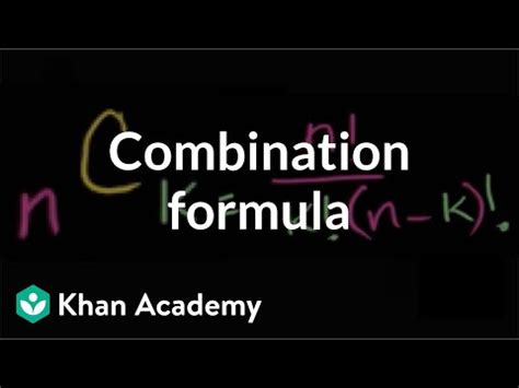 combinatorics khan academy